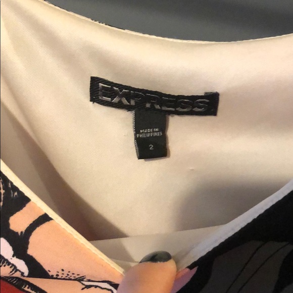 Floral Express mini dress - Picture 4 of 4